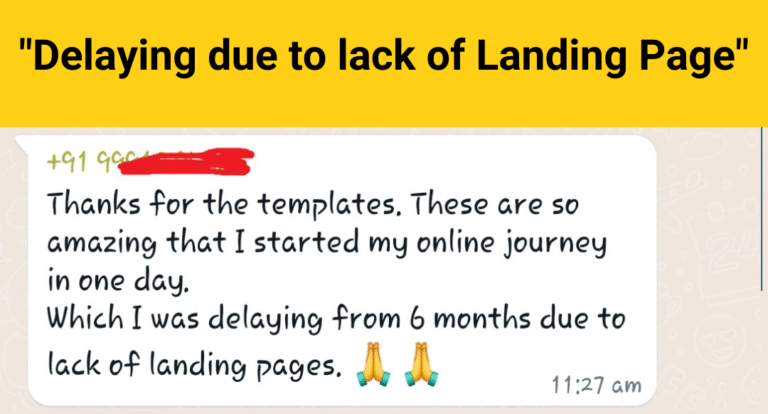 I havent thought that making profit generating landing page would be so easy. I learned many tricks in this workshop 7