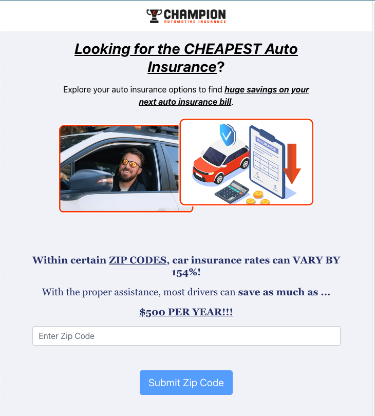 Auto Insurance: Because Your Car Won’t Fix Itself 1 lp